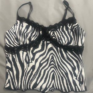 SHEIN Zebra Print Cami